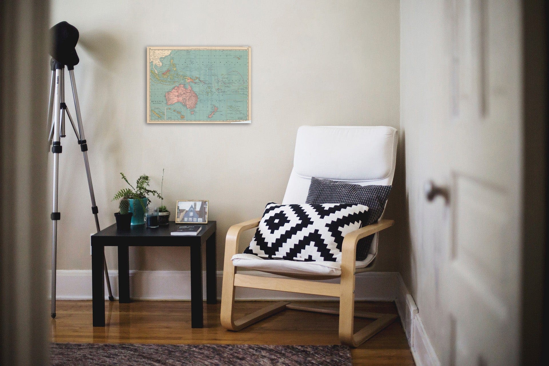 Historic Map : Asia & Australia 1903 , Vintage Wall Art