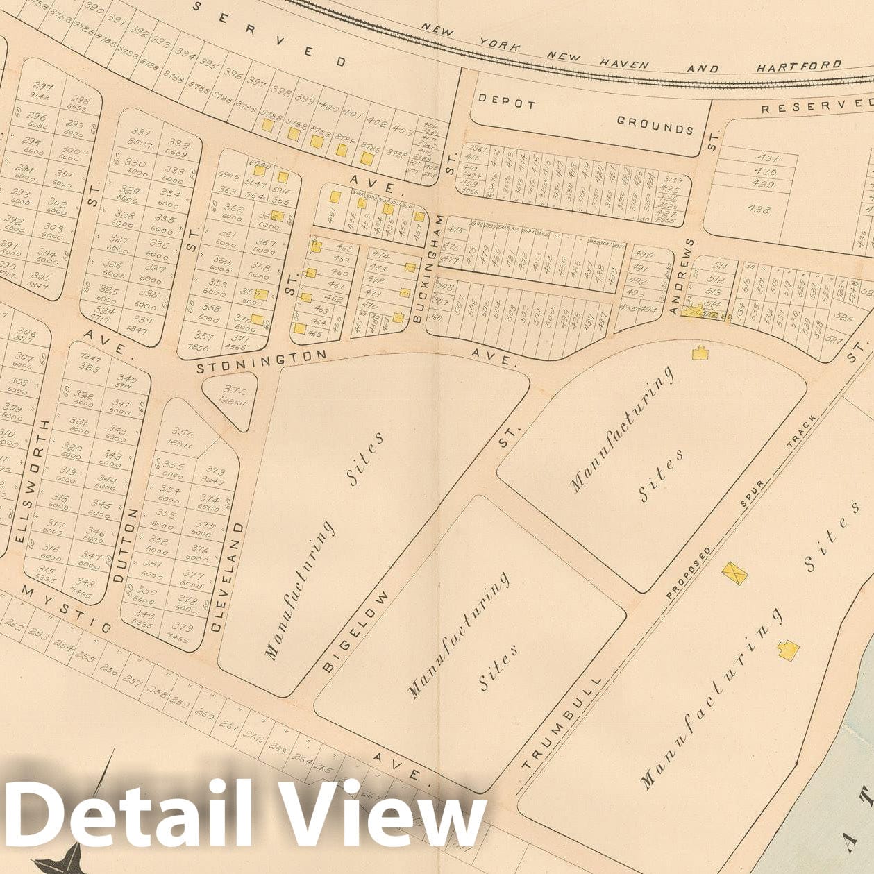 Historic Map : Atlas of Southern Rhode Island, Westerly 1895 , Vintage Wall Art