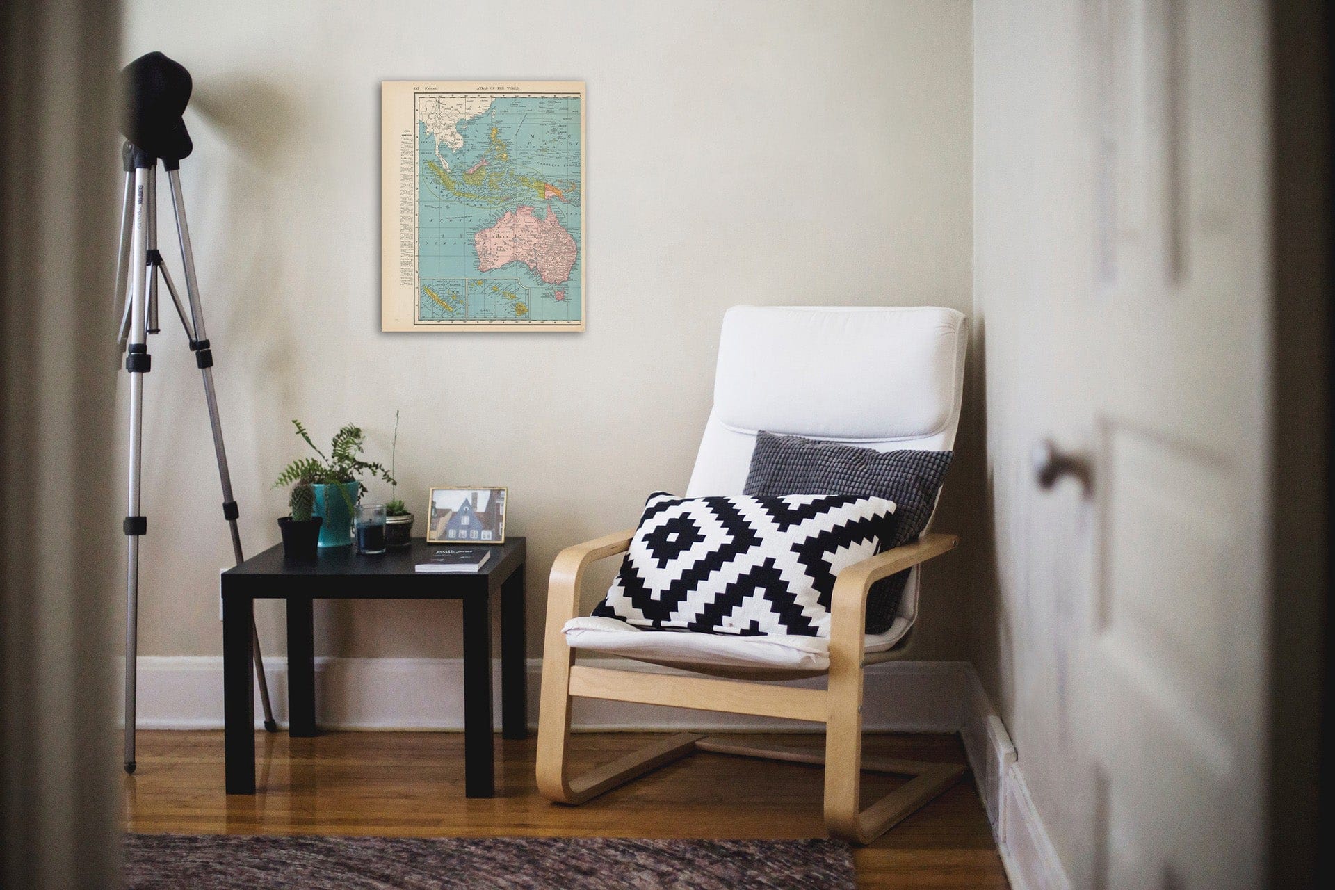 Historic Map : Australia 1900 , Universal Atlas World , Vintage Wall Art