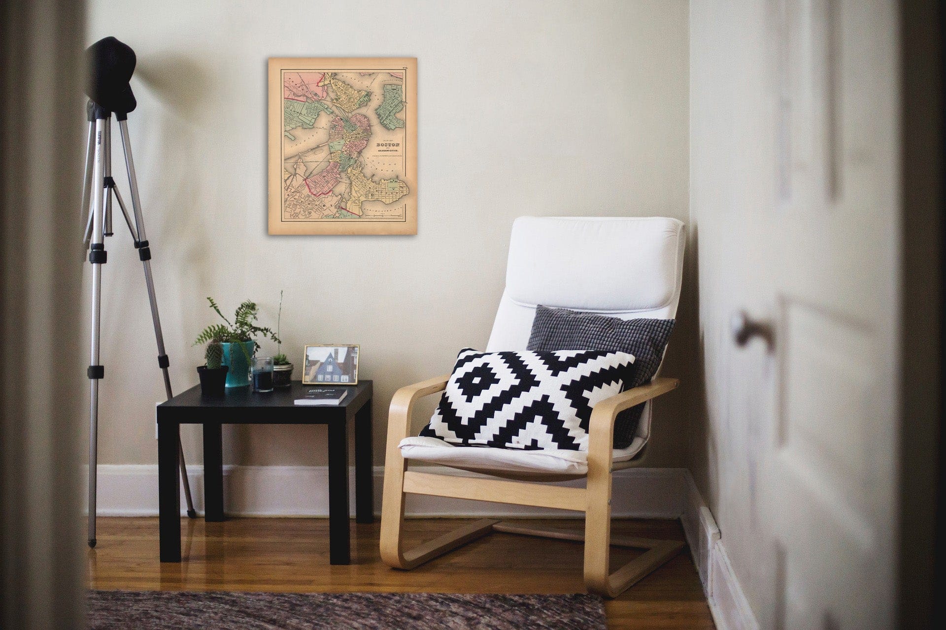 Historic Map : General Atlas (Of The World), Boston 1857 , Vintage Wall Art