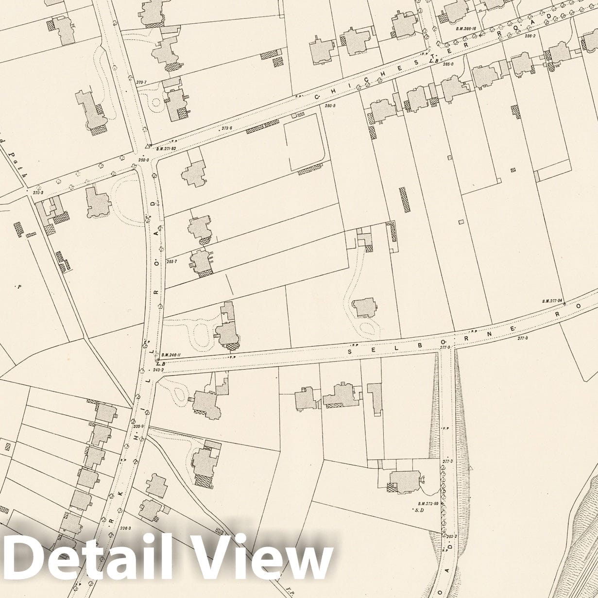 Historic Map : London (England), City Atlas Map, London Sheet XVII.16 1895 - Vintage Wall Art