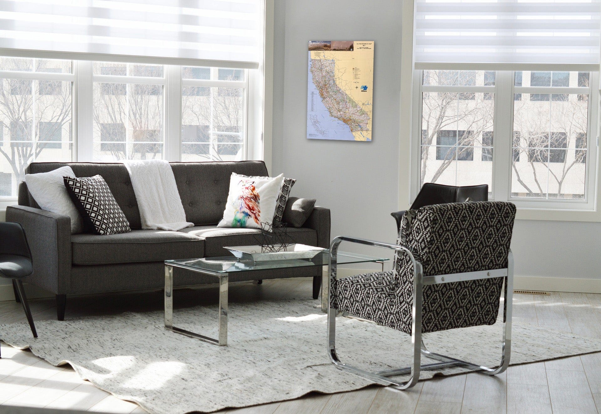 Historic Map : (California) State Highway Map 2005, 2005 - Vintage Wall Art