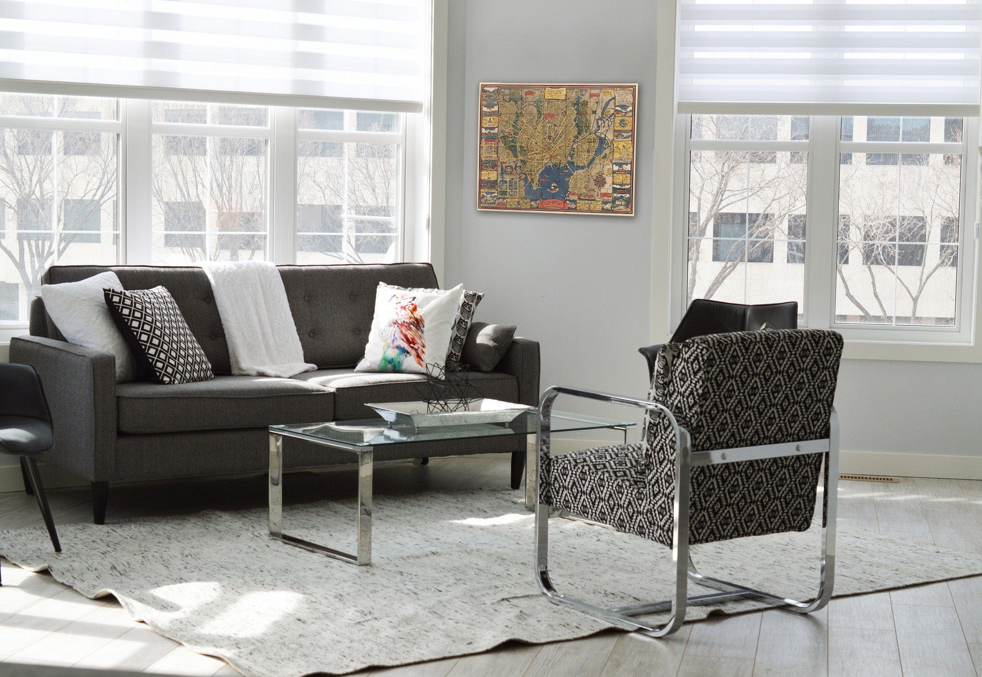 Historic Map : New Haven. 1928 - Vintage Wall Art