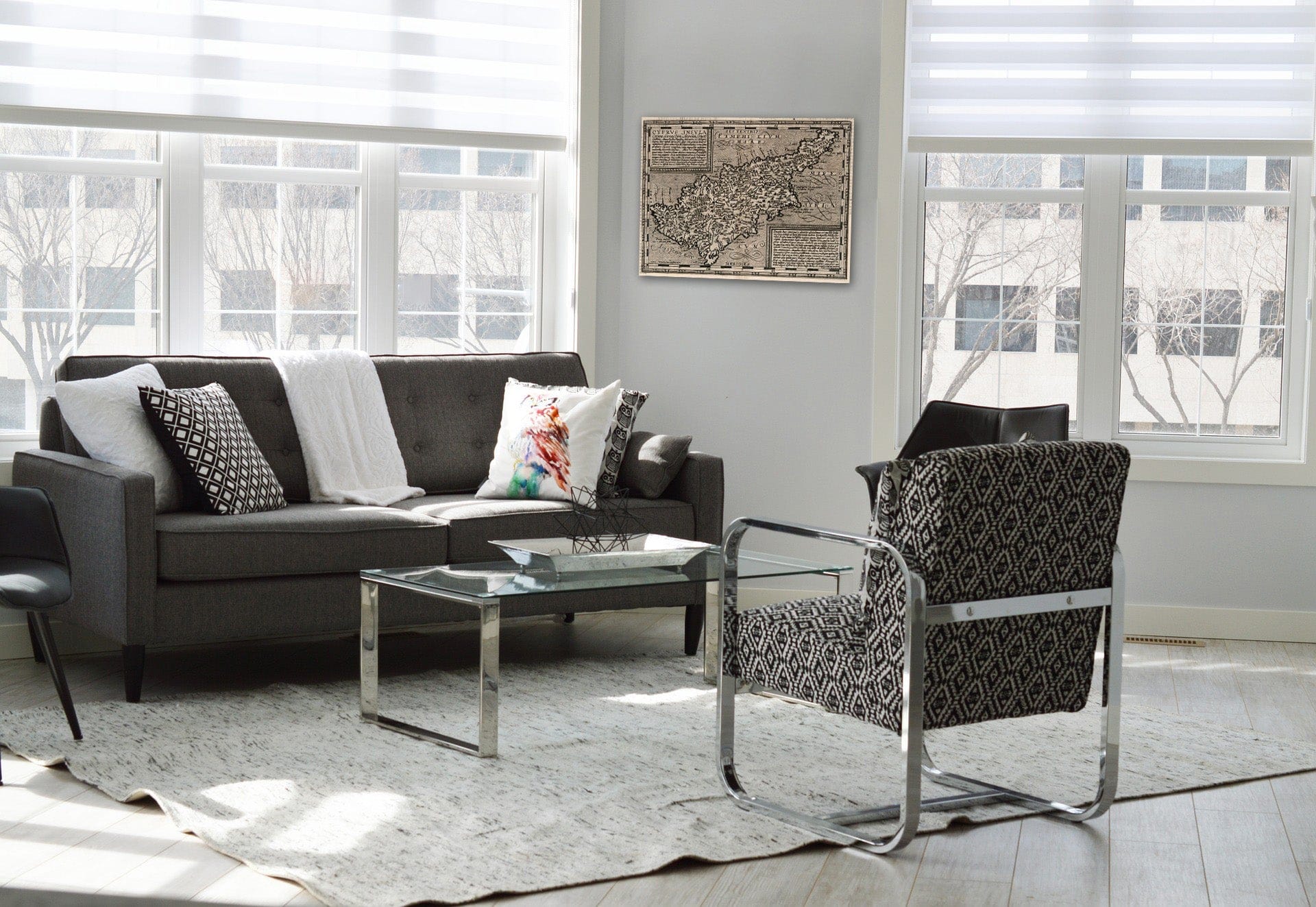 Historic Map : Cyprus,9. Cyprus Insula. 1600 , Vintage Wall Art