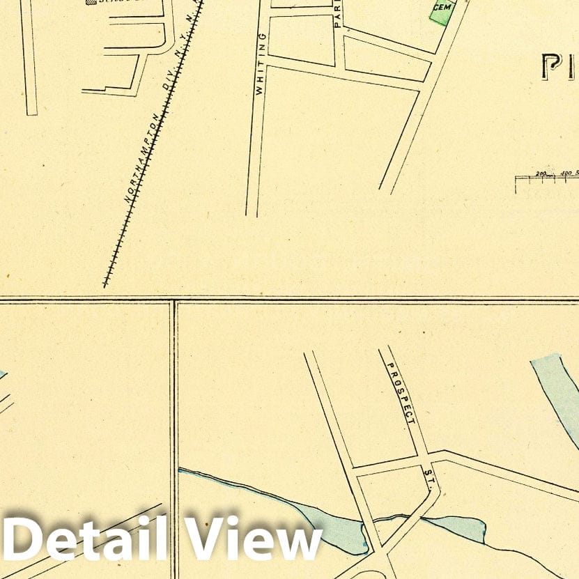 Historic Map : State Atlas Map, Plainville, Warehouse Pt, Windsor. 1893 - Vintage Wall Art