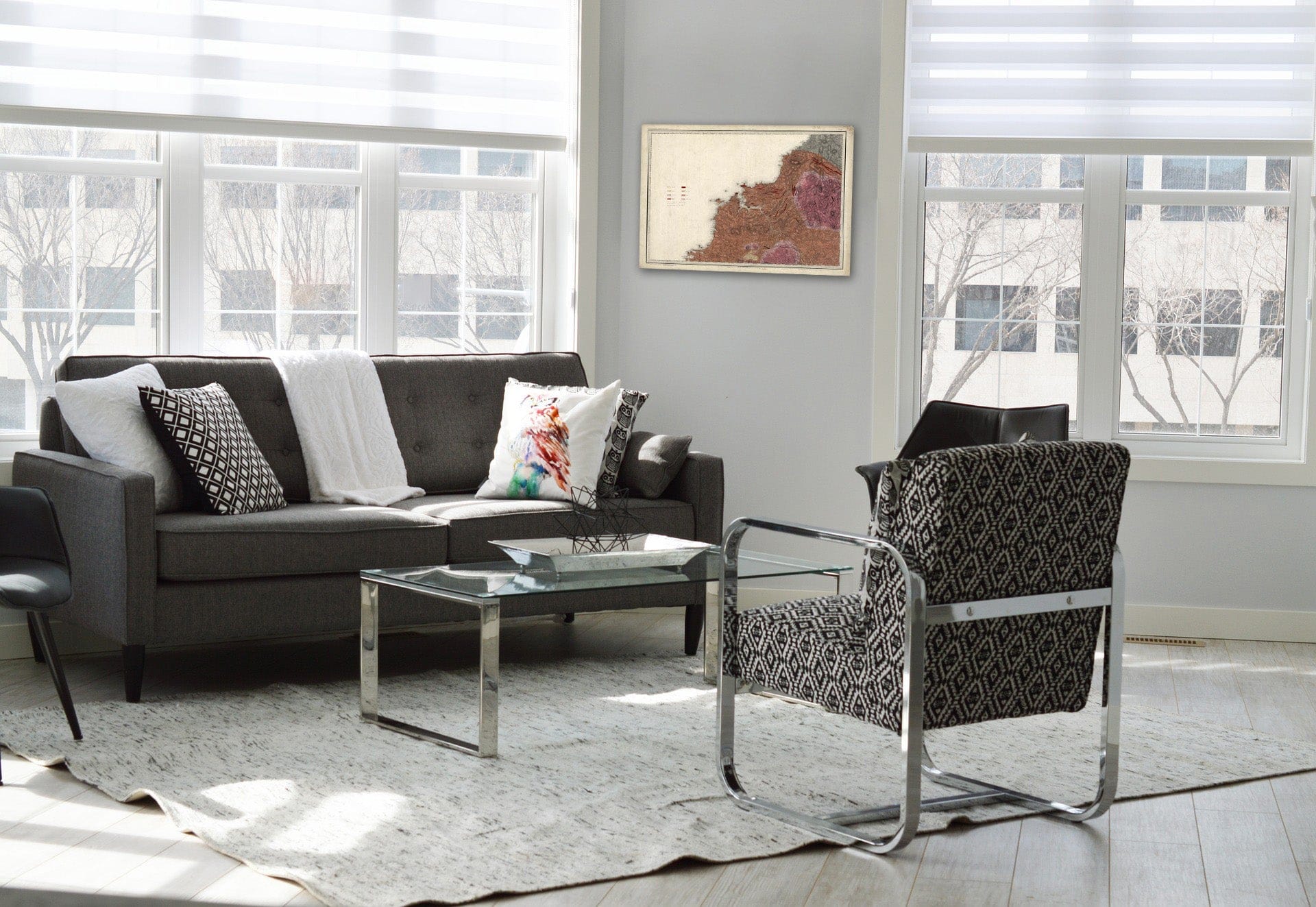 Historic Map : Geologic Atlas Map, 30. Camelford. 1866 - Vintage Wall Art