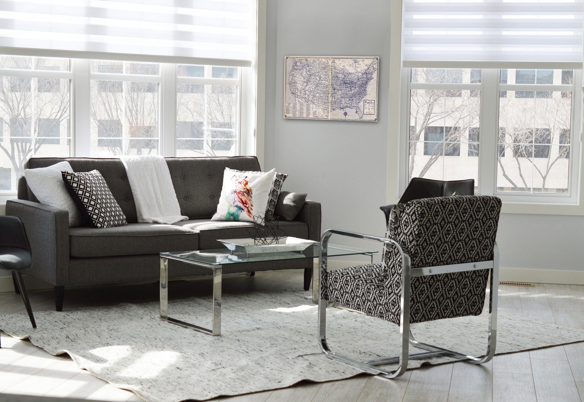 Historic Map : National Atlas - 1939 Rand McNally Road map: United States - Vintage Wall Art