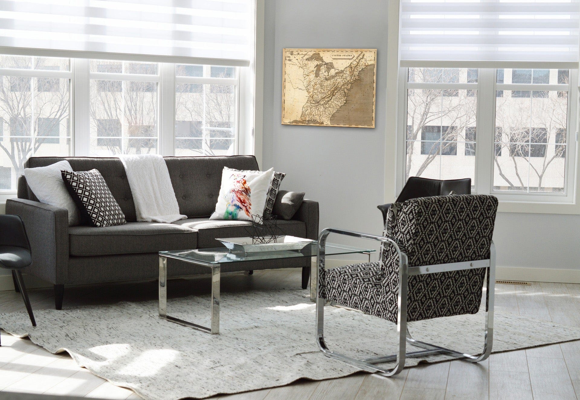 Historic Map : 1804 United States. - Vintage Wall Art