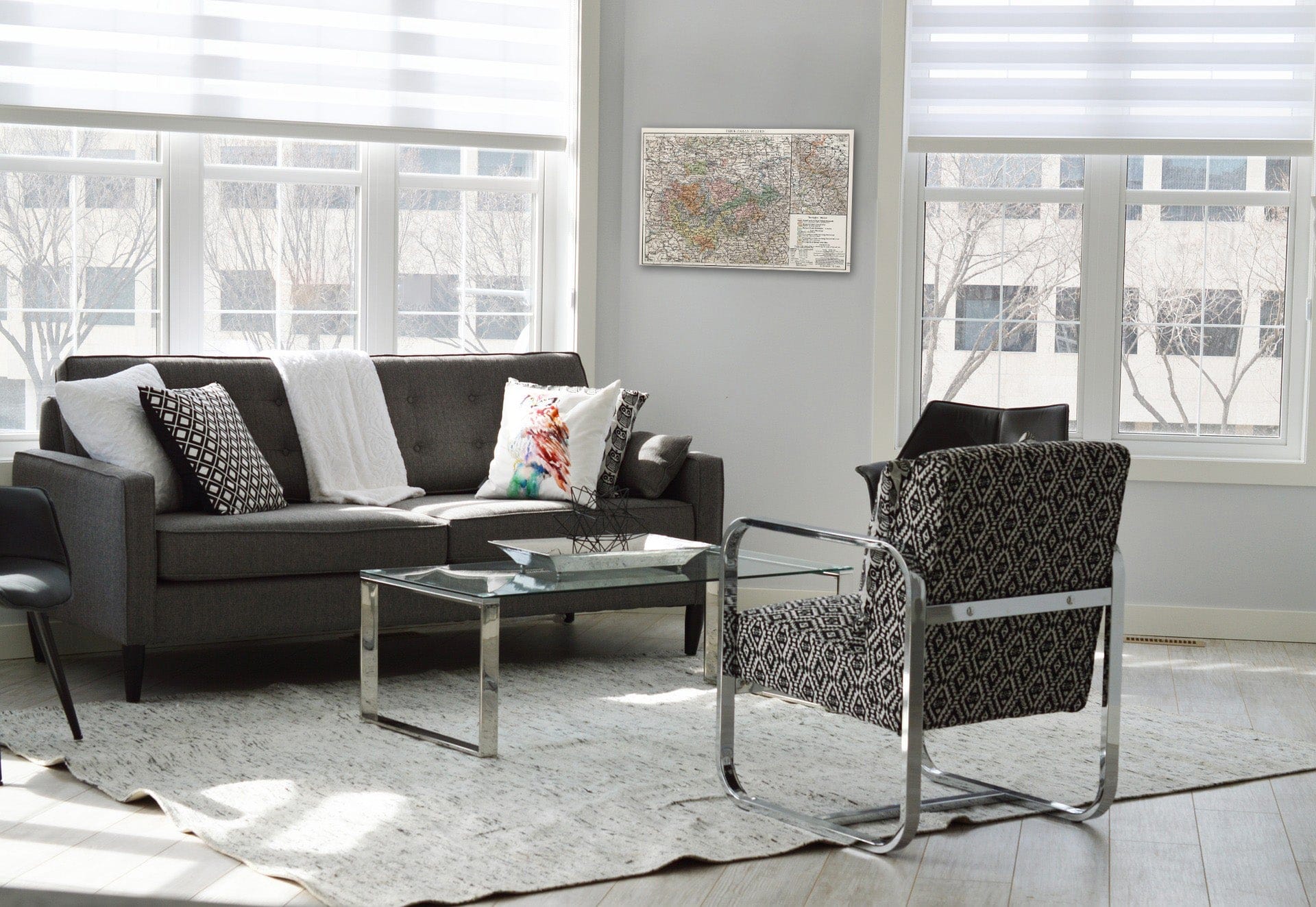 Historic Map : 1900 Thuringian States - Vintage Wall Art