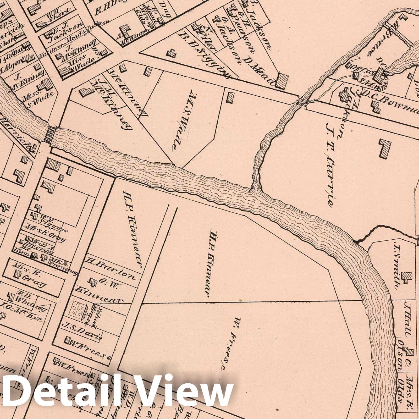 Historic Map : 1878 Youngsville, Warren County, Pennsylvania. Tiona. - Vintage Wall Art