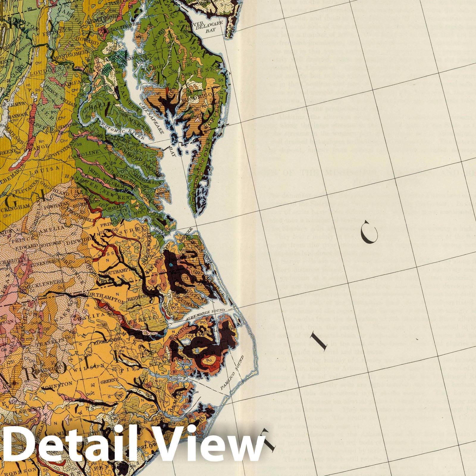 Historic Map : National Atlas - 1931 Soil Map of the United States, Section 8. Atlas of American Agriculture. - Vintage Wall Art