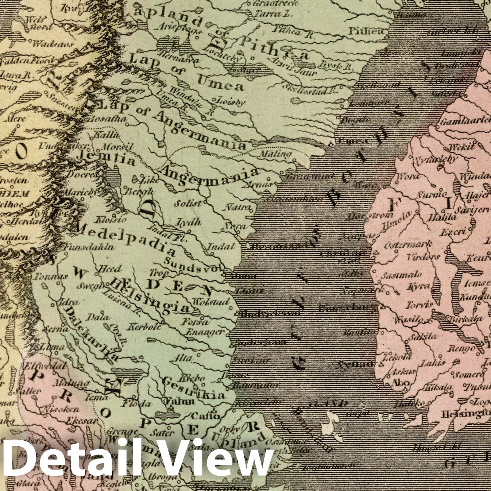 Historic Map : 1811 Sweden, Denmark, Norway, Iceland. - Vintage Wall Art