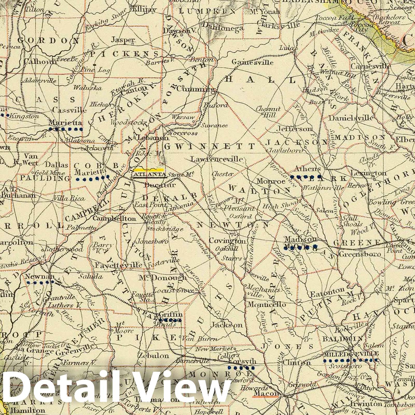 Historic Map : 1883 E. United States 8. - Vintage Wall Art