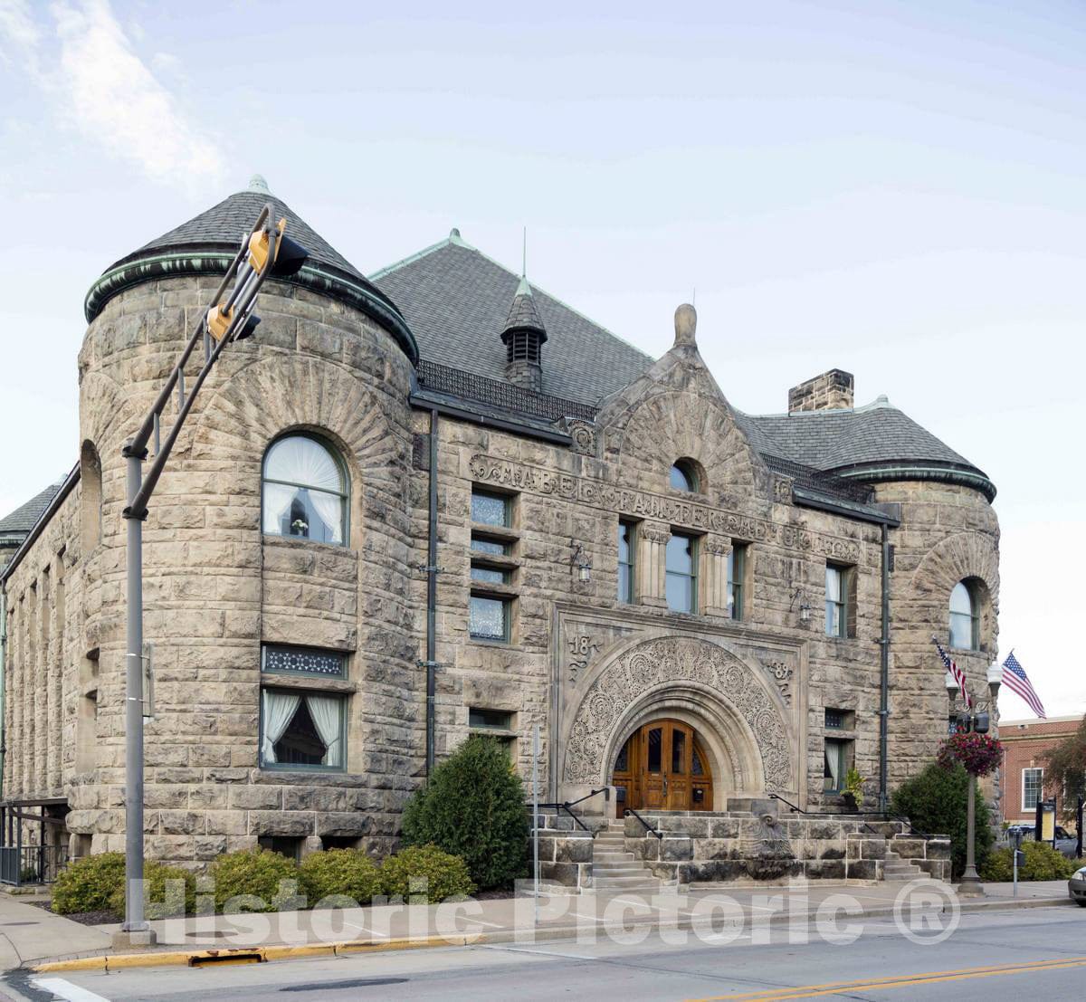 Photograph - The Mabel Tainter Center for The Arts, Originally Known as The Mabel Tainter Memorial Building, which is Home to The Elegant Mabel Tainter Theater in Menomonie, Wisconsin 2