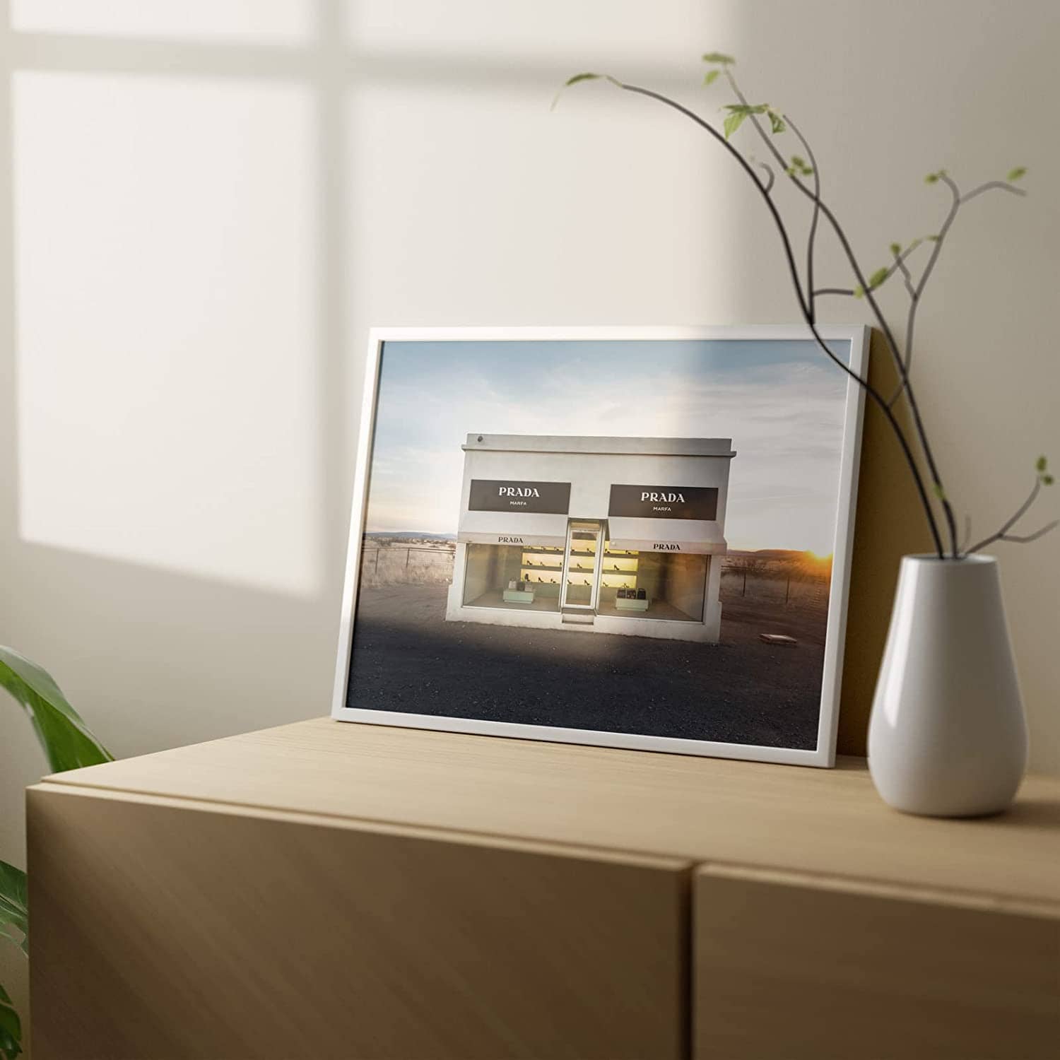 Photo Print - Prada Marfa, Valentine, TX - A Permanently Installed Sculpture by Artists Elmgreen and Dragset
