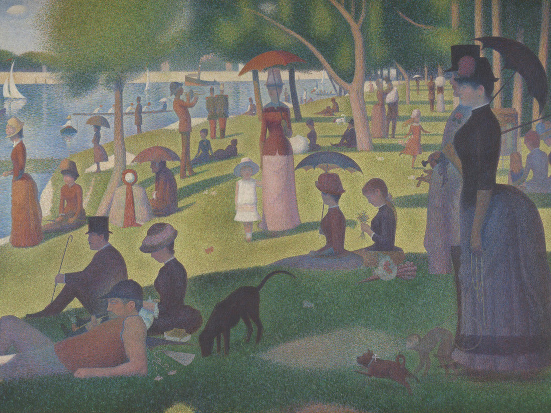 The Art of Stillness: Inside Seurat’s Pointillist Paradise: La Grande Jatte