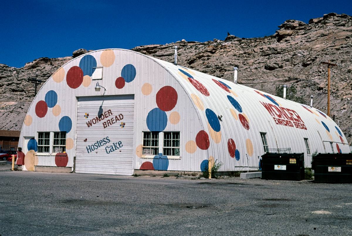 Historic Photo : 2004 Wonder Bread Store, B-80, Rock Springs, Wyoming | Margolies | Roadside America Collection | Vintage Wall Art :