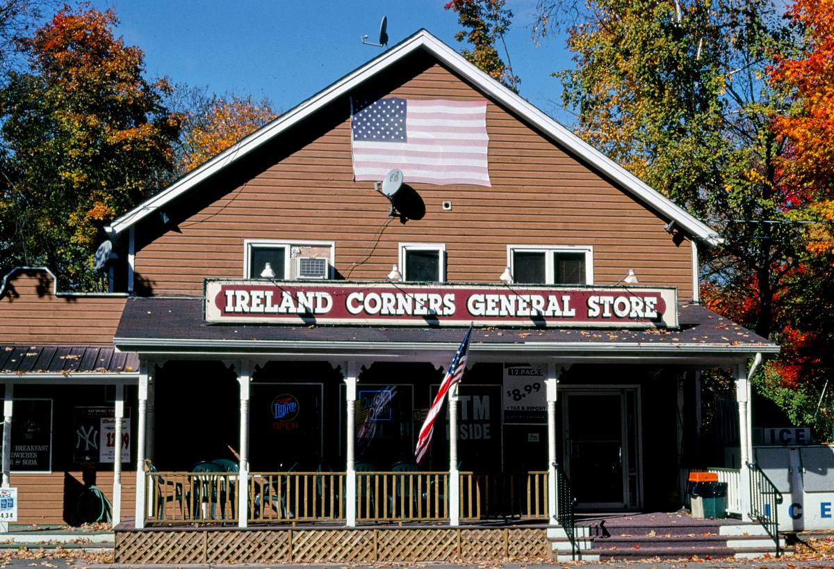 Historic Photo : 2004 Ireland Corners General Store, Gardiner, New York | Margolies | Roadside America Collection | Vintage Wall Art :