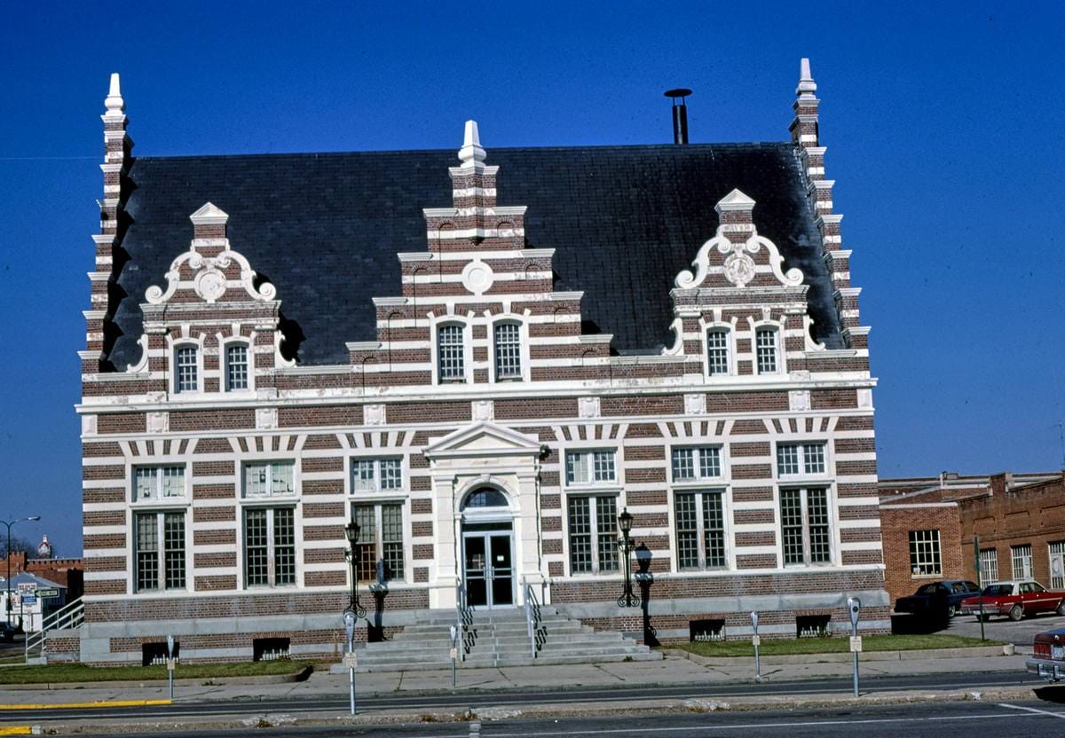 Historic Photo : 1981 Post Office, New Ulm, Minnesota | Margolies | Roadside America Collection | Vintage Wall Art :