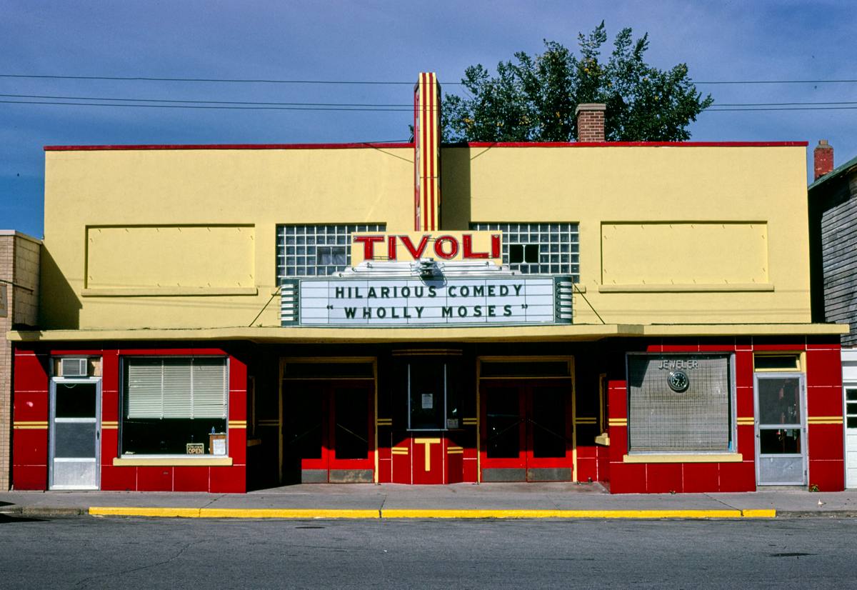 Historic Photo : 1980 Tivoli Theater, Stephenson, Michigan | Margolies | Roadside America Collection | Vintage Wall Art :