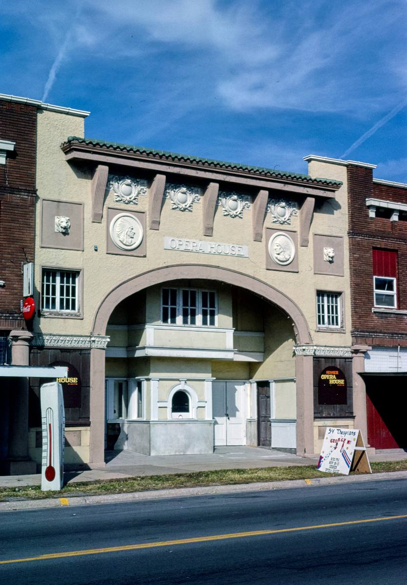 Historic Photo : 1988 Opera house, Franklin Street, Sesser, Illinois | Margolies | Roadside America Collection | Vintage Wall Art :