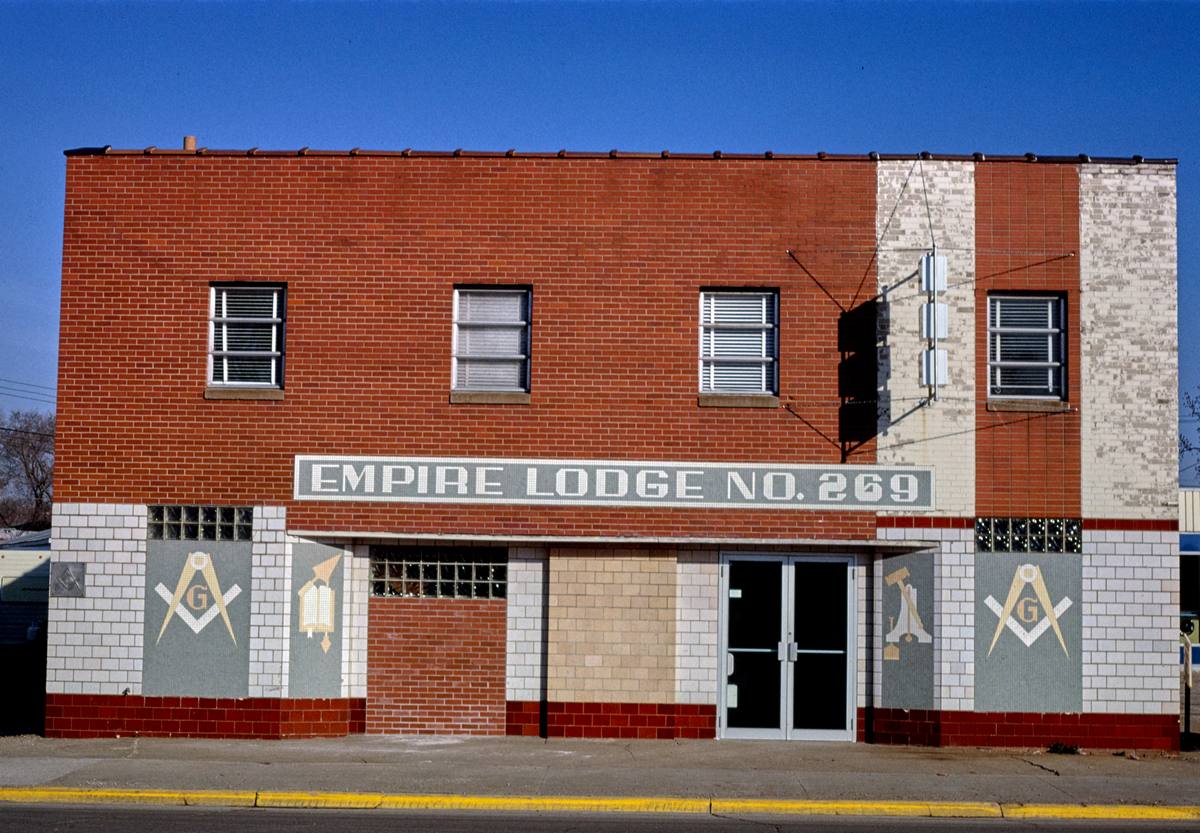Historic Photo : 1980 Empire Lodge #269, Church Street, Ottumwa, Iowa | Margolies | Roadside America Collection | Vintage Wall Art :