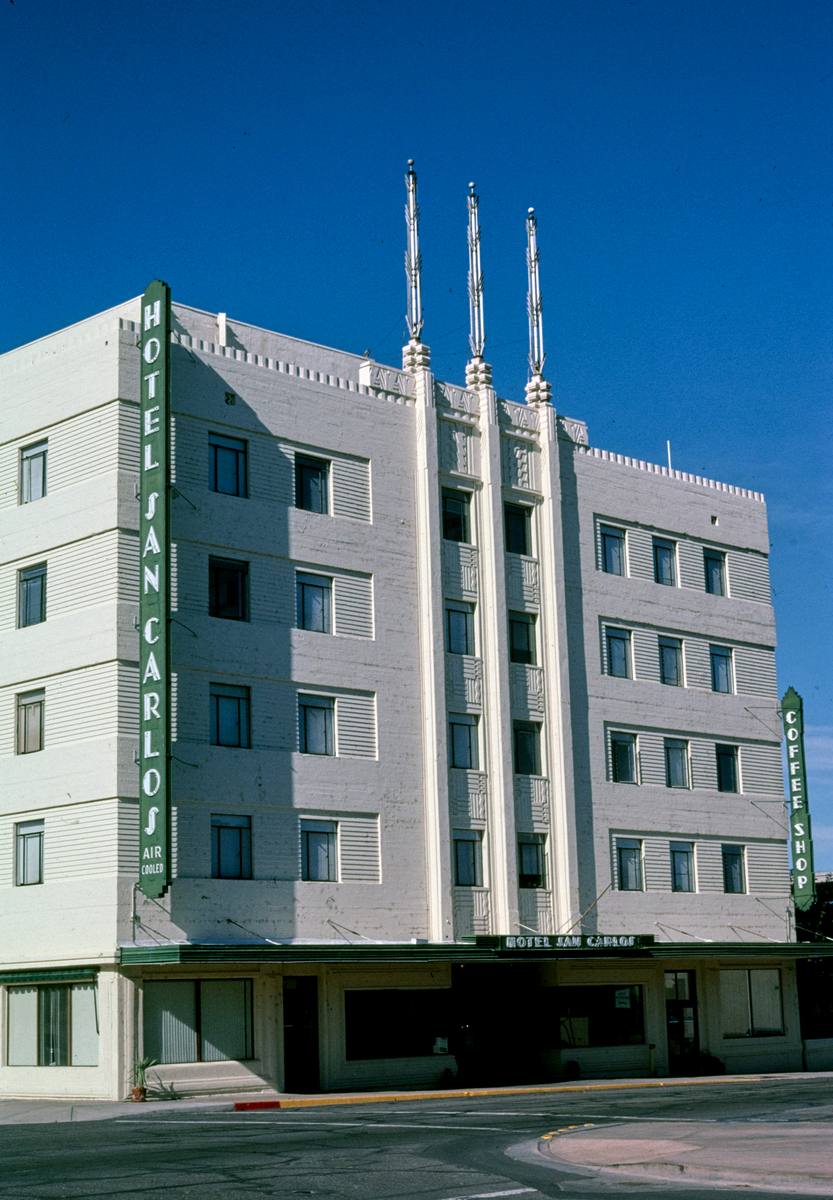 Historic Photo : 2003 San Carlos Hotel, 1st & Main Streets, Yuma, Arizona | Margolies | Roadside America Collection | Vintage Wall Art :