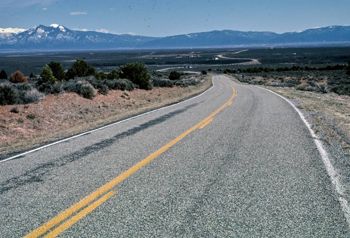 Historic Photo : 2003 Highway 567, junction, near Taos, Taos, New Mexico | Margolies | Roadside America Collection | Vintage Wall Art :