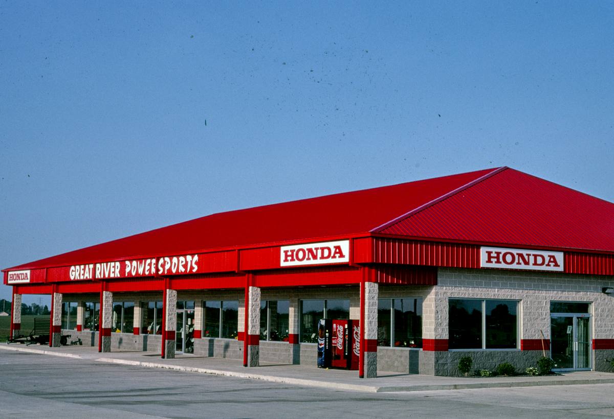 Historic Photo : 2003 Great River Power Sports, Route 61B, Burlington, Iowa | Margolies | Roadside America Collection | Vintage Wall Art :