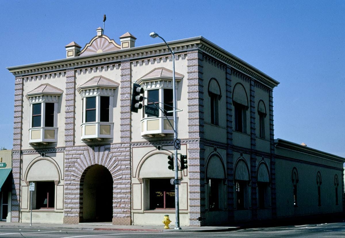 Historic Photo : 1991 Commercial building, Alisal Street, Salinas, California | Margolies | Roadside America Collection | Vintage Wall Art :