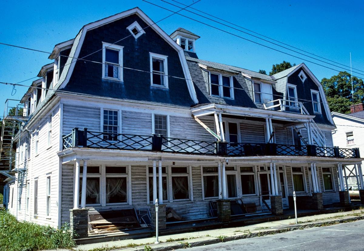 Historic Photo : 1976 Jordan House, Church Street, Deposit, New York | Margolies | Roadside America Collection | Vintage Wall Art :