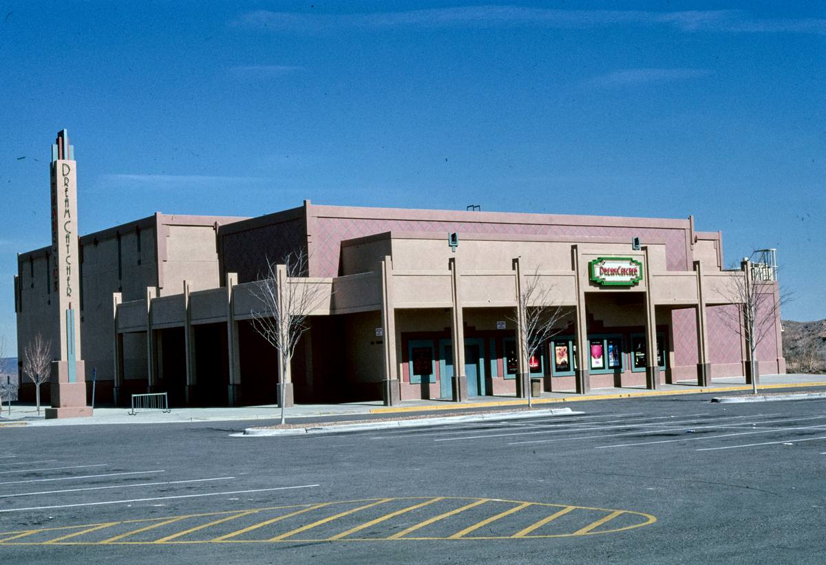 Historic Photo : 2003 Dream Catcher Theater (a contemporary multiplex), angle 1, Route 285, Espanola, New Mexico | Photo by: John Margolies |