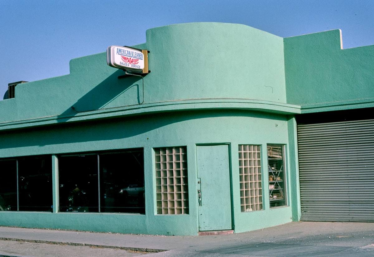 Historic Photo : 2003 American Kleaner, E. 21st Street, Bakersfield, California | Margolies | Roadside America Collection | Vintage Wall Art :