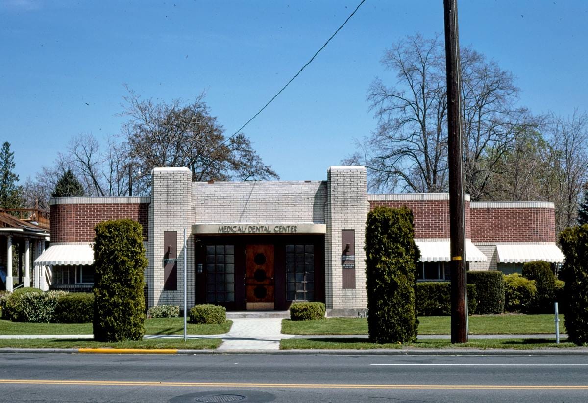 Historic Photo : 1976 Medical Dental Center, Walla Walla, Washington | Margolies | Roadside America Collection | Vintage Wall Art :