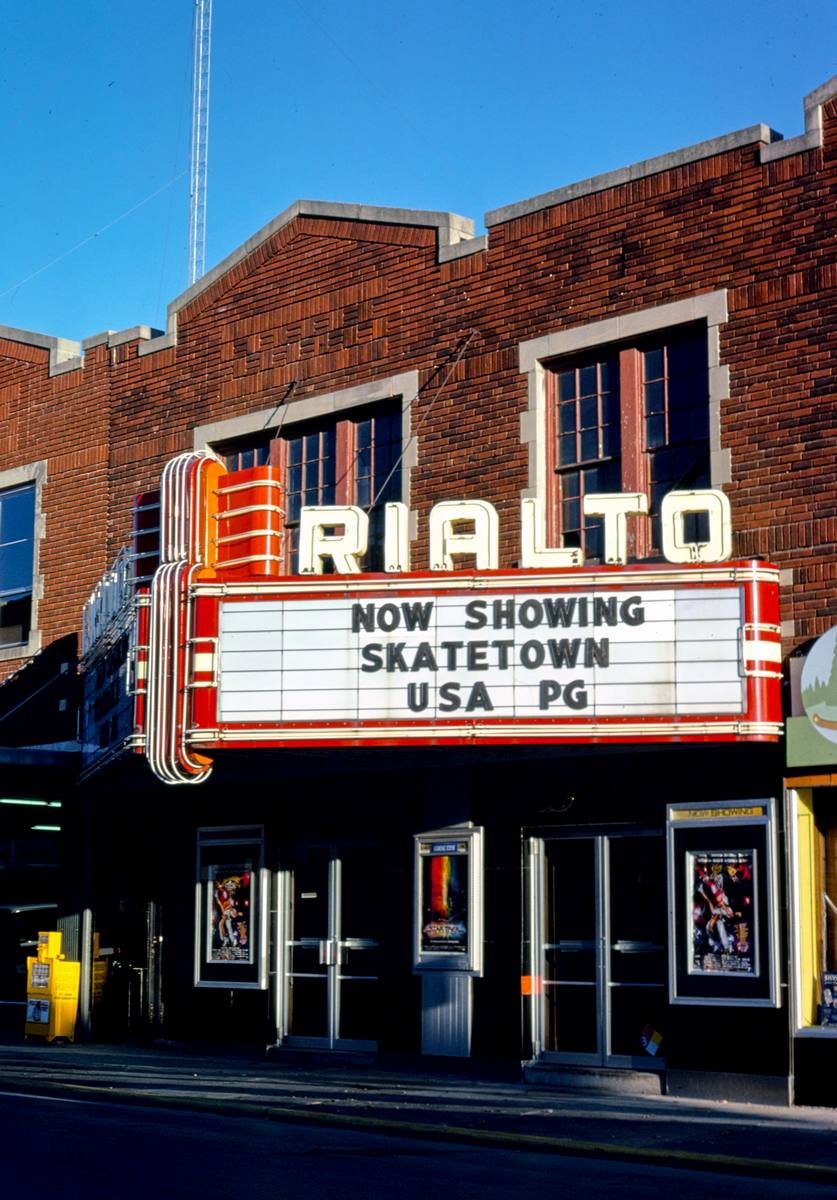 Historic Photo : 1979 Rialto Theater, Broadway Street, Cape Girardeau, Missouri | Margolies | Roadside America Collection | Vintage Wall Art :