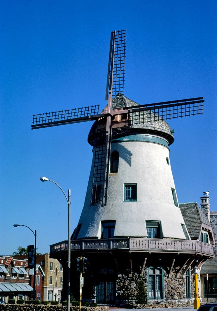 Historic Photo : 1988 Bevo Mill Restaurant, Gravois Avenue & Morgonford Road, Saint Louis, Missouri | Margolies | Roadside America Collection | Vintage Wall Art :