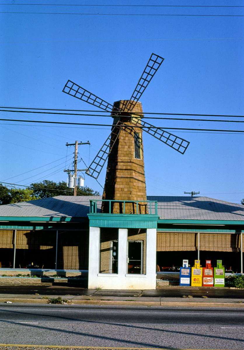 Historic Photo : 1985 Holland Pancake House, Kings Highway, Route 17, Myrtle Beach, South Carolina | Margolies | Roadside America Collection | Vintage Wall Art :