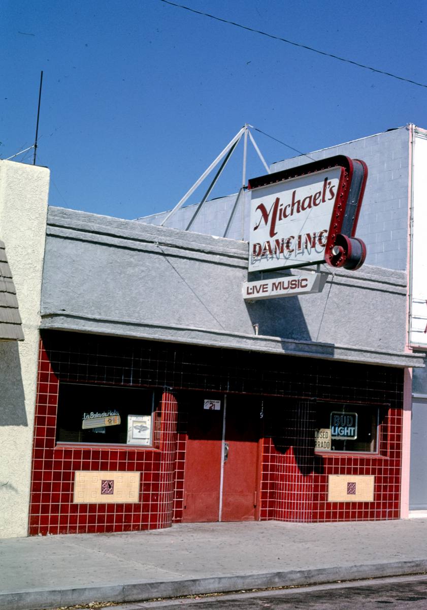 Historic Photo : 2003 Michael's Dancing, Ocean Avenue, Lompoc, California | Margolies | Roadside America Collection | Vintage Wall Art :