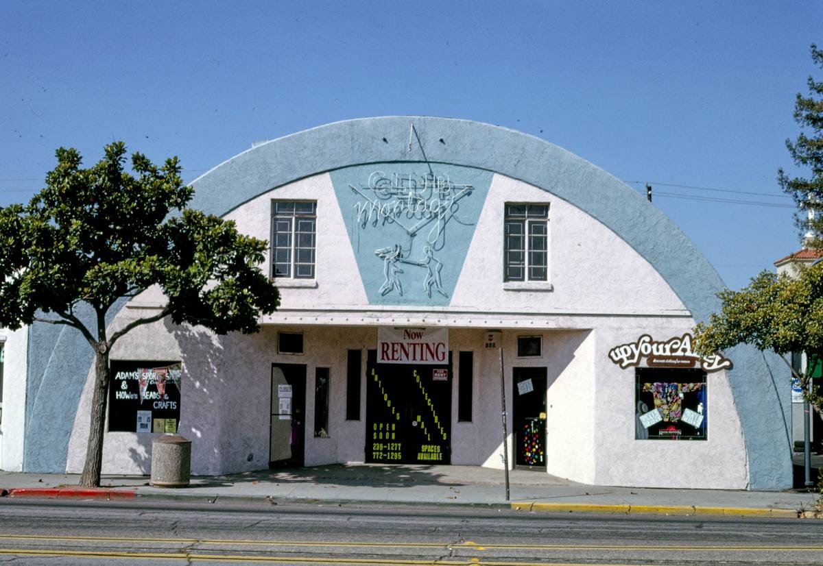 Historic Photo : 1991 Club Montage, Spring Street, Paso Robles, California | Margolies | Roadside America Collection | Vintage Wall Art :