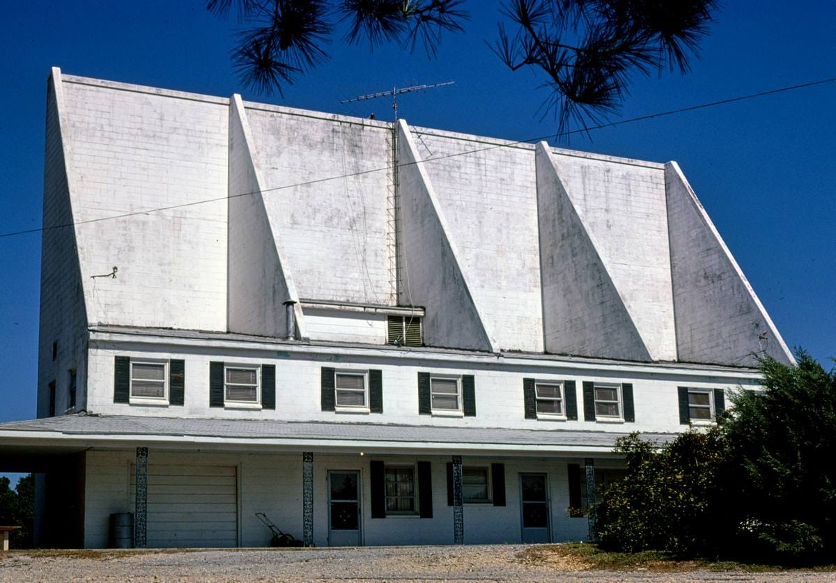 Historic Photo : 1980 Go-Win Drive-in Theater, Route 78, Guin, Alabama | Margolies | Roadside America Collection | Vintage Wall Art :
