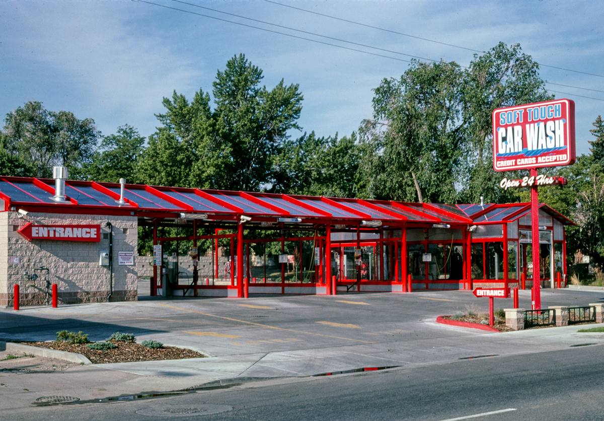 Historic Photo : 2004 Car wash, Colfax Avenue (Route 40), Denver, Colorado | Margolies | Roadside America Collection | Vintage Wall Art :