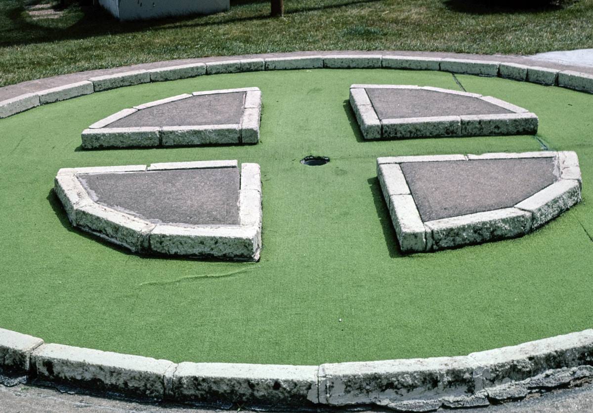 Historic Photo : 2002 Holland detail one, Around the World in 18 Holes, Lake Placid, New York | Margolies | Roadside America Collection | Vintage Wall Art :