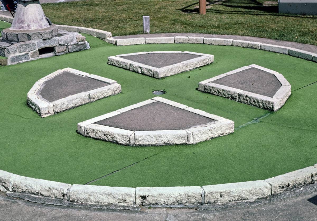 Historic Photo : 2002 Holland detail two, Around the World in 18 Holes, Lake Placid, New York | Margolies | Roadside America Collection | Vintage Wall Art :