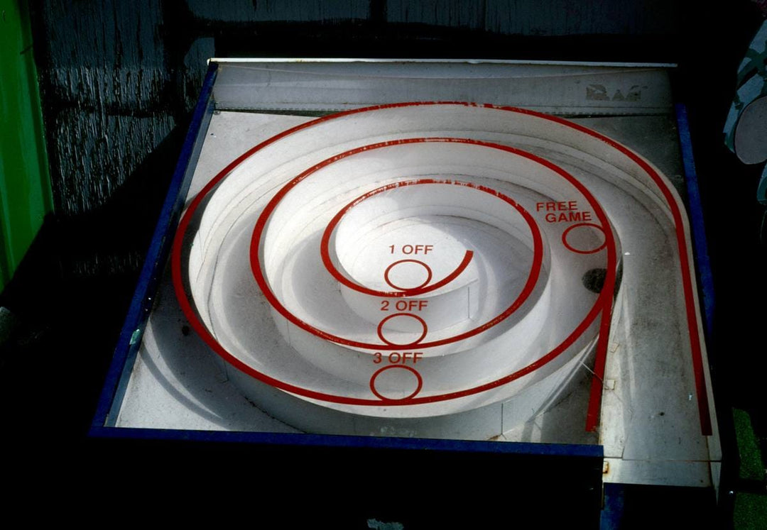 Historic Photo : 2002 18th hole, Over the Rainbow mini golf, Old Forge, New York | Margolies | Roadside America Collection | Vintage Wall Art :