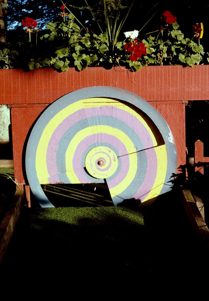 Historic Photo : 2002 Revolving target 1, Nutty-Putty, Old Forge, New York | Margolies | Roadside America Collection | Vintage Wall Art :