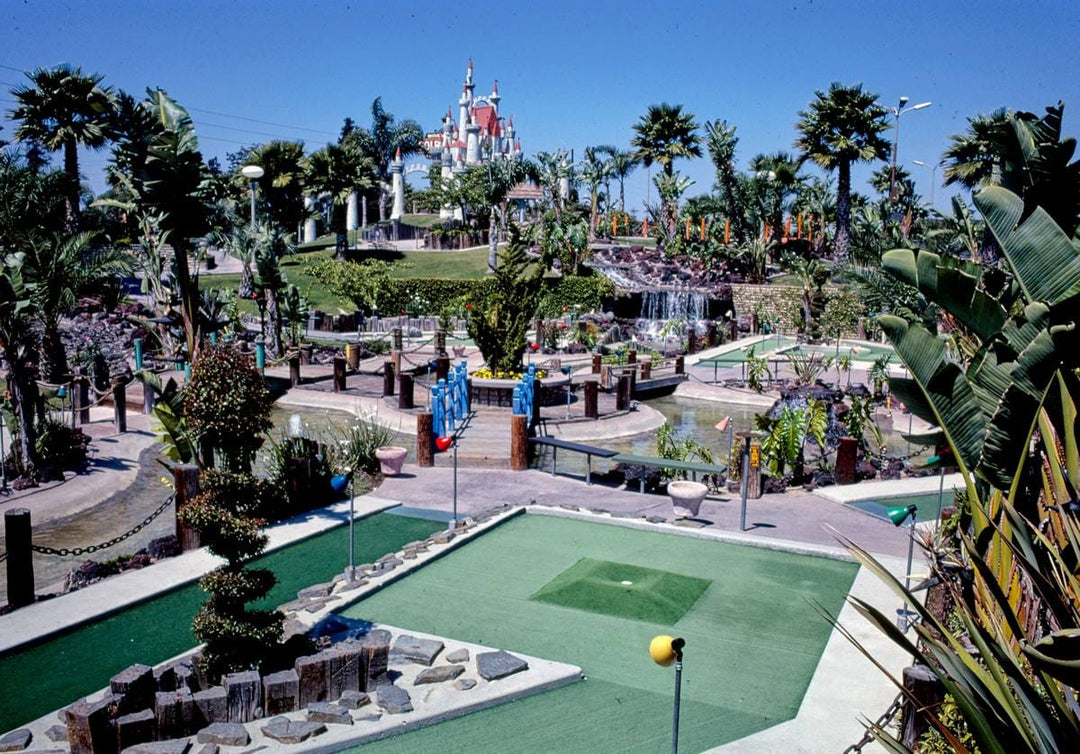 Historic Photo : 1981 Overall 1, Golf N' Stuff, Ventura, California | Margolies | Roadside America Collection | Vintage Wall Art :