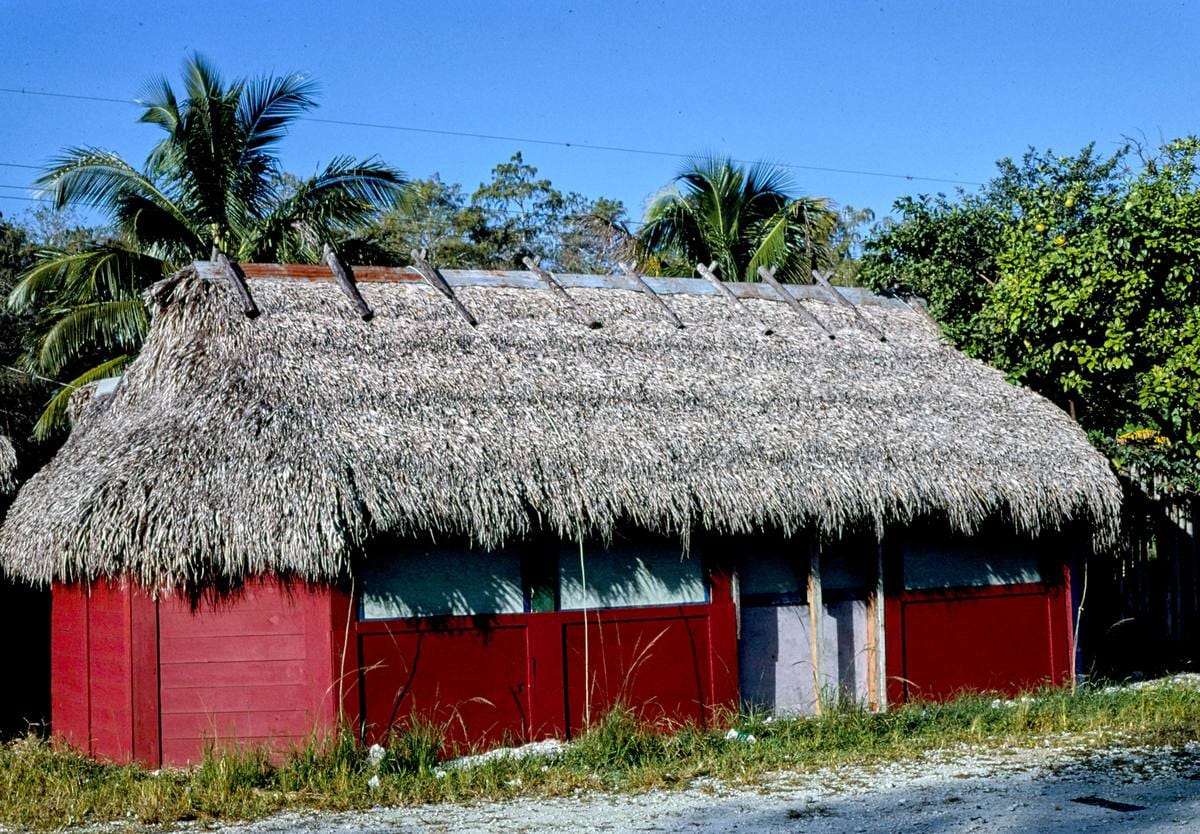 Historic Photo : 1980 Seminole, Indian Village Stand, Route 41, Florida | Margolies | Roadside America Collection | Vintage Wall Art :