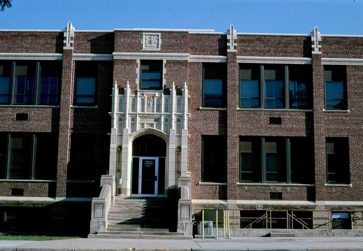 Historic Photo : 2004 City and County Building, Carey Avenue and West 19th Street, Cheyenne, Wyoming | Margolies | Roadside America Collection | Vintage Wall Art :