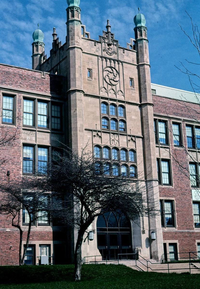 Historic Photo : 2008 Edison East High School, Washington Street, Madison, Wisconsin | Margolies | Roadside America Collection | Vintage Wall Art :