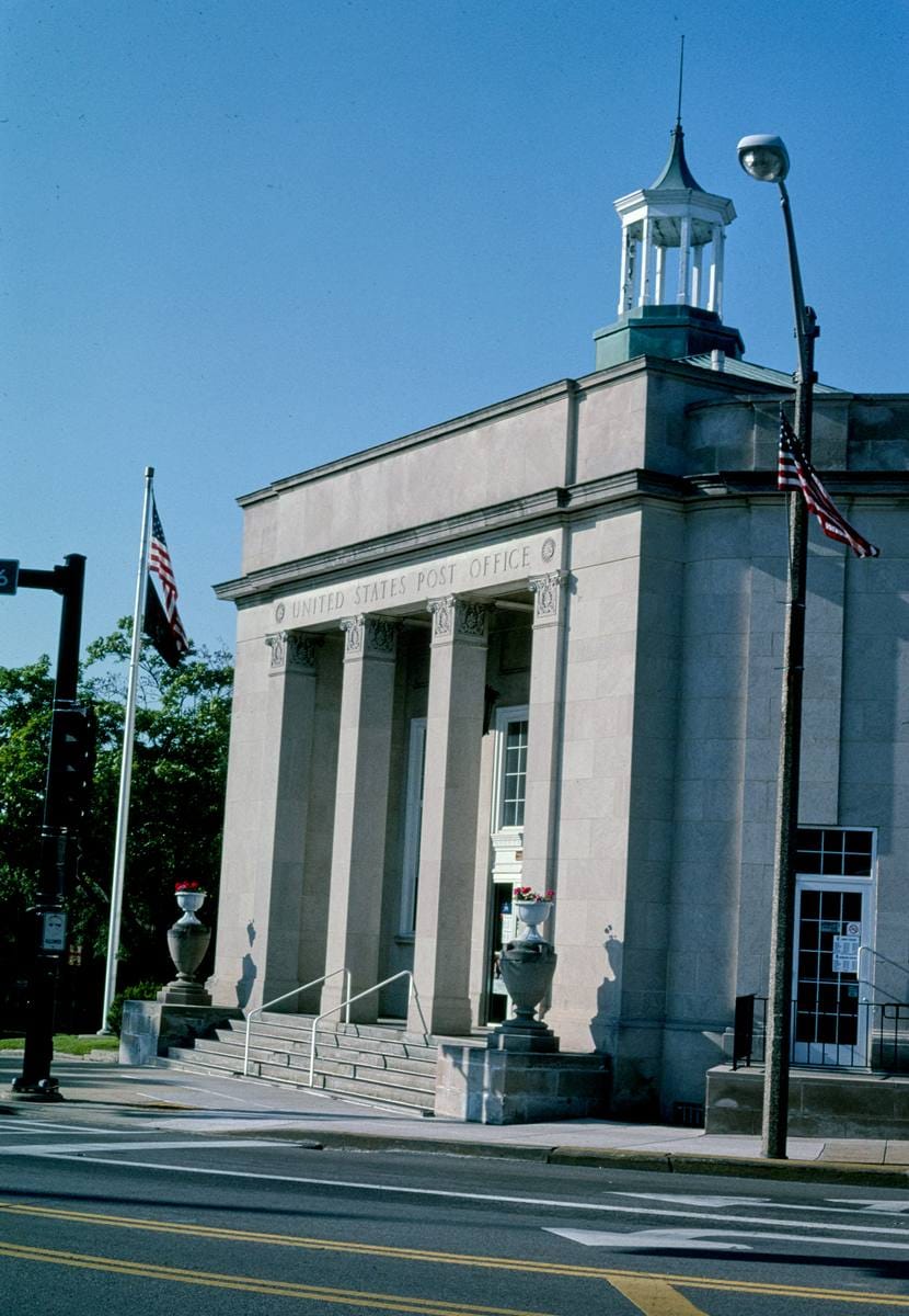 Historic Photo : 2003 Post Office, Peru, Illinois | Margolies | Roadside America Collection | Vintage Wall Art :